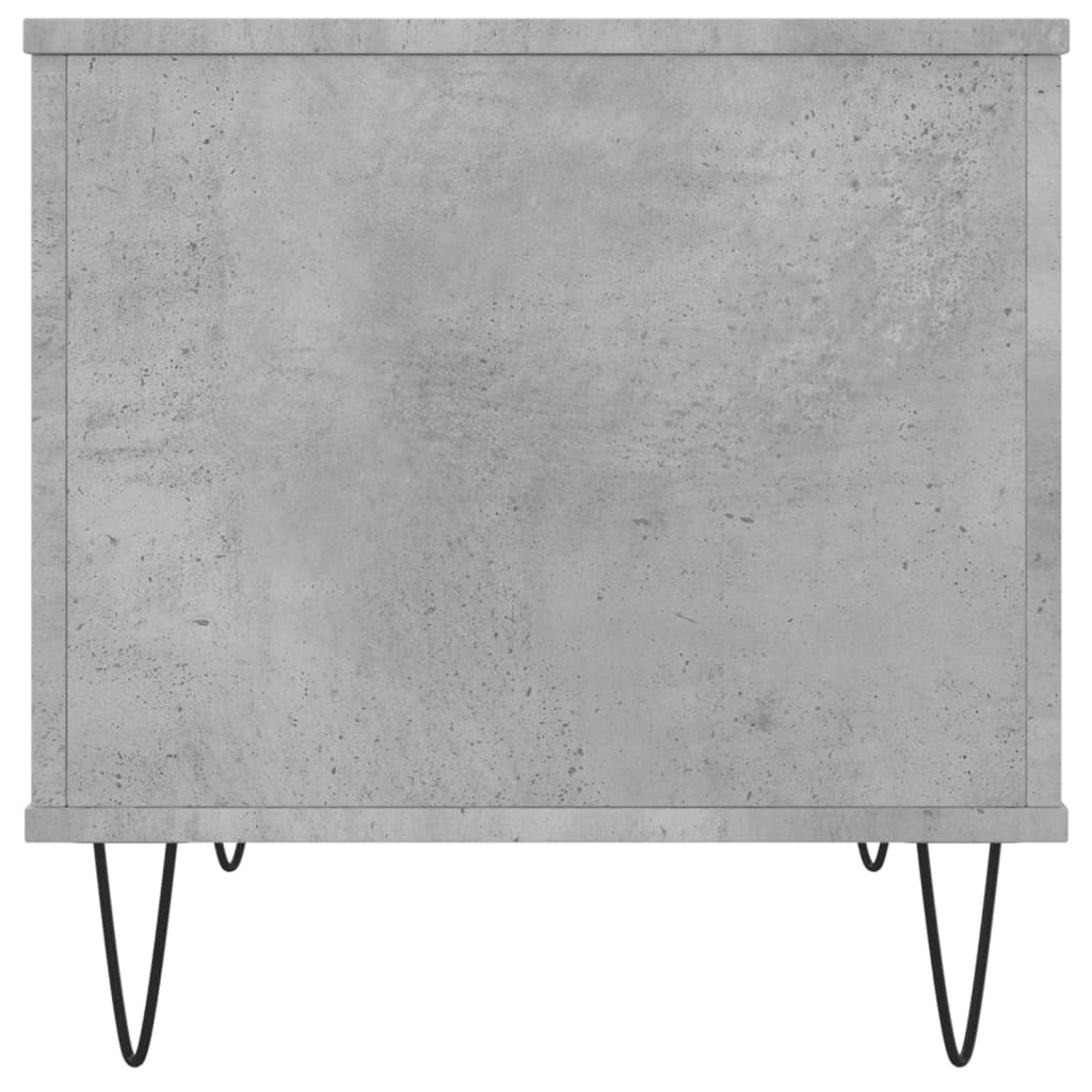 vidaXL Măsuță de cafea, gri beton, 60x44,5x45 cm, lemn prelucrat