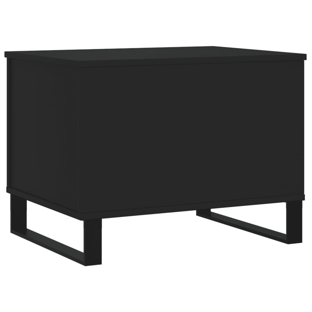 vidaXL Măsuță de cafea, negru, 60x44,5x45 cm, lemn prelucrat vidaXL Măsuță de cafea, negru, 60x44,5x45 cm, lemn prelucrat