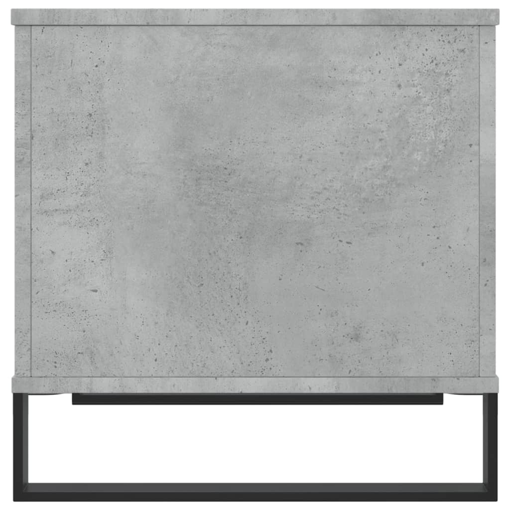 vidaXL Măsuță de cafea, gri beton, 60x44,5x45 cm, lemn prelucrat