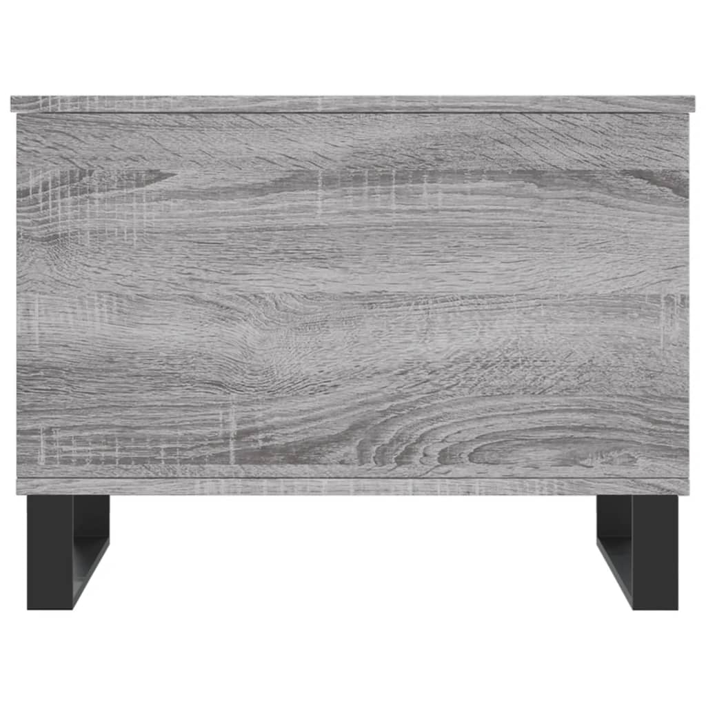 vidaXL Măsuță de cafea, gri sonoma, 60x44,5x45 cm, lemn prelucrat vidaXL Măsuță de cafea, gri sonoma, 60x44,5x45 cm, lemn prelucrat