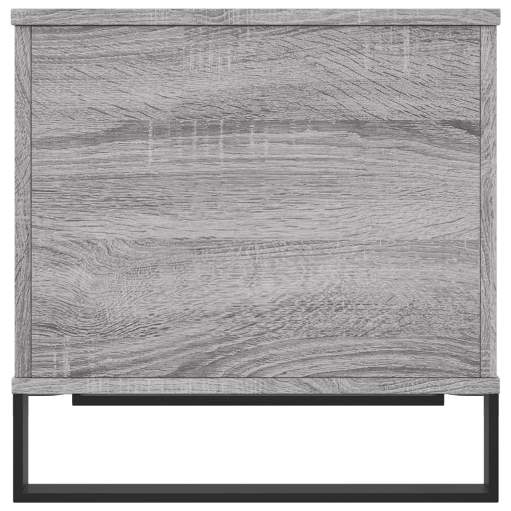 vidaXL Măsuță de cafea, gri sonoma, 60x44,5x45 cm, lemn prelucrat vidaXL Măsuță de cafea, gri sonoma, 60x44,5x45 cm, lemn prelucrat