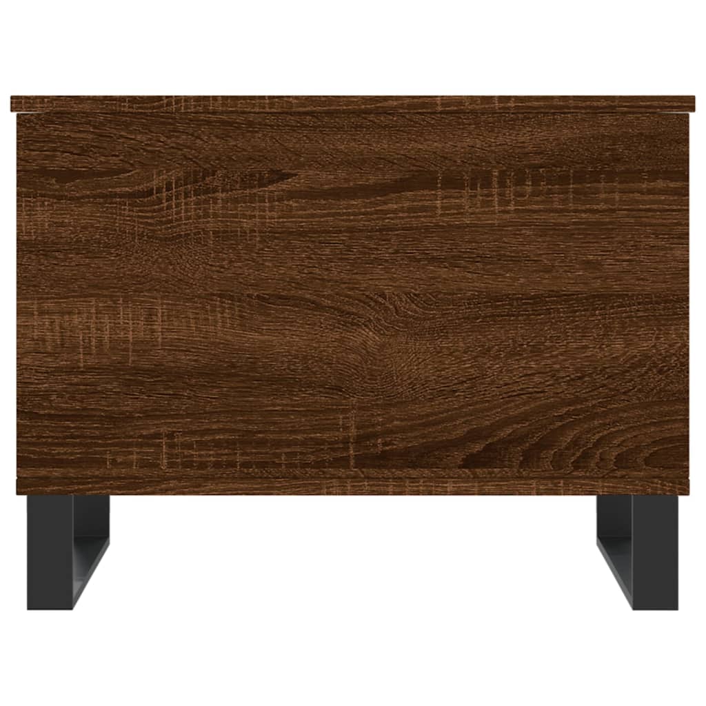 vidaXL Măsuță de cafea, stejar maro, 60x44,5x45 cm, lemn prelucrat vidaXL Măsuță de cafea, stejar maro, 60x44,5x45 cm, lemn prelucrat