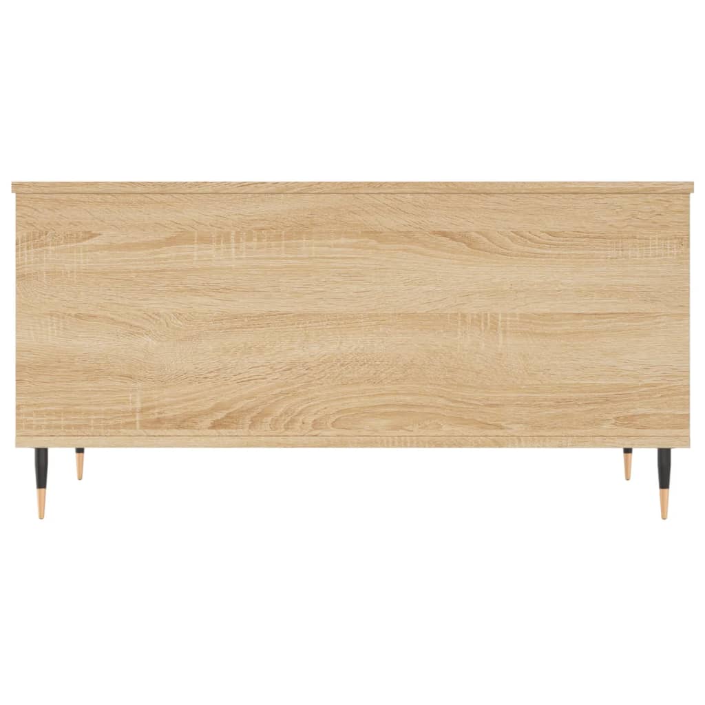 vidaXL Măsuță de cafea, stejar sonoma, 90x44,5x45 cm, lemn compozit