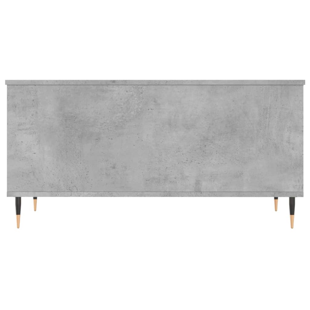 vidaXL Măsuță de cafea, gri beton, 90x44,5x45 cm, lemn compozit