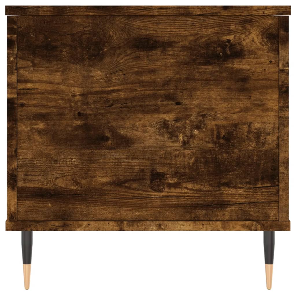 vidaXL Măsuță de cafea, stejar fumuriu, 90x44,5x45 cm, lemn compozit vidaXL Măsuță de cafea, stejar fumuriu, 90x44,5x45 cm, lemn compozit