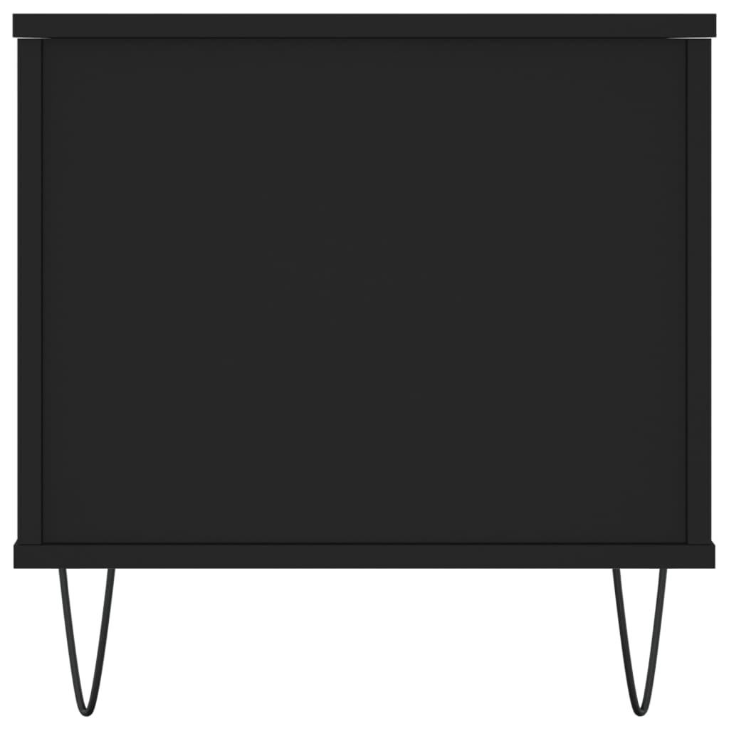 vidaXL Măsuță de cafea, negru, 90x44,5x45 cm, lemn compozit vidaXL Măsuță de cafea, negru, 90x44,5x45 cm, lemn compozit