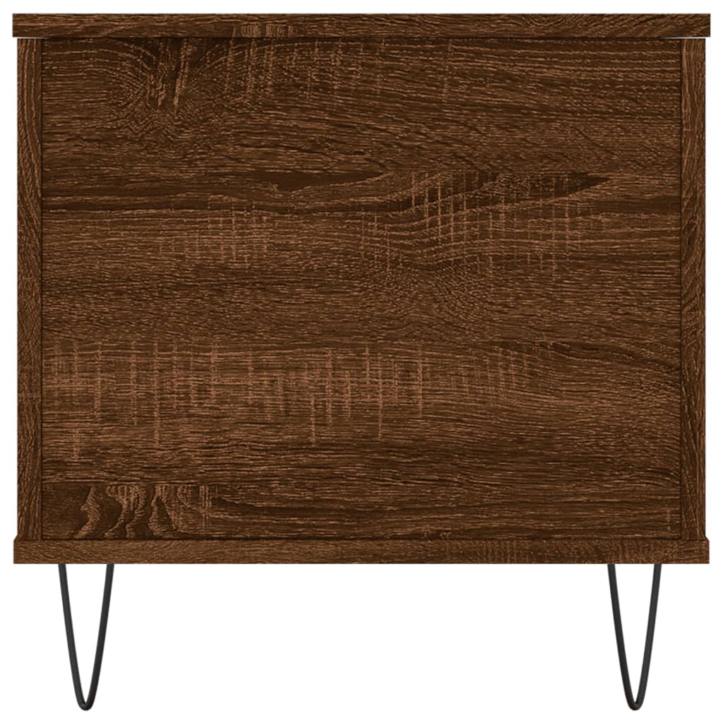 vidaXL Măsuță de cafea, stejar maro, 90x44,5x45 cm, lemn compozit vidaXL Măsuță de cafea, stejar maro, 90x44,5x45 cm, lemn compozit