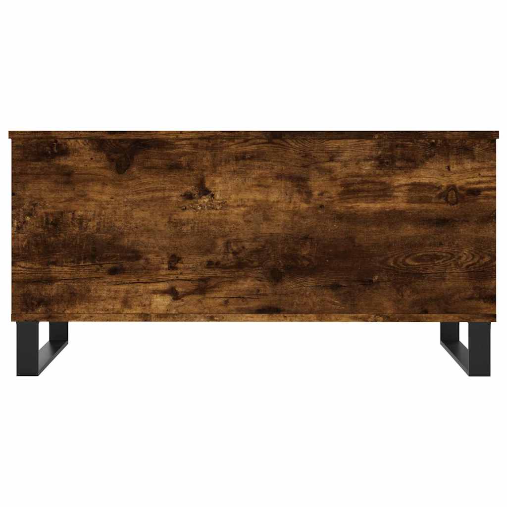 vidaXL Măsuță de cafea, stejar fumuriu, 90x44,5x45 cm, lemn compozit vidaXL Măsuță de cafea, stejar fumuriu, 90x44,5x45 cm, lemn compozit