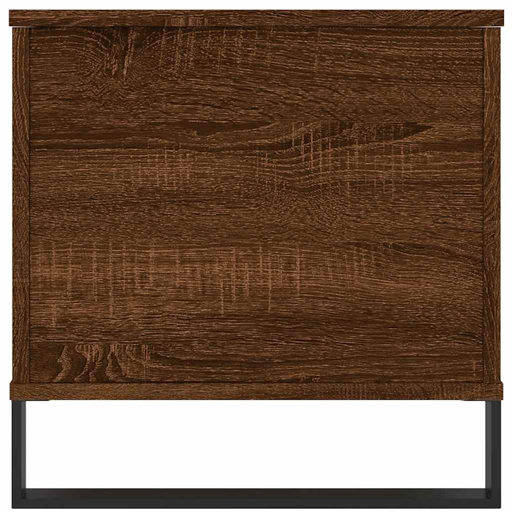 vidaXL Măsuță de cafea, stejar maro, 90x44,5x45 cm, lemn compozit vidaXL Măsuță de cafea, stejar maro, 90x44,5x45 cm, lemn compozit