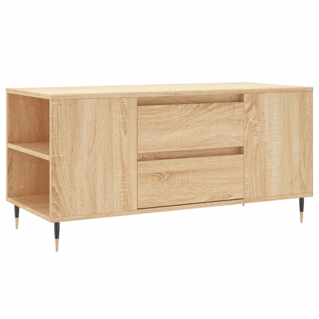 vidaXL Măsuță de cafea, stejar sonoma, 102x44,5x50 cm, lemn prelucrat vidaXL Măsuță de cafea, stejar sonoma, 102x44,5x50 cm, lemn prelucrat