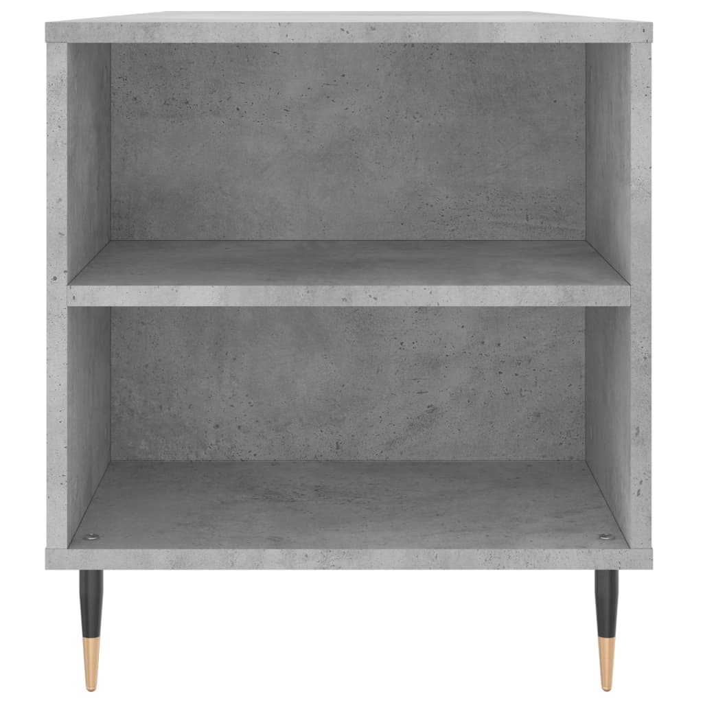 vidaXL Măsuță de cafea, gri beton, 102x44,5x50 cm, lemn prelucrat vidaXL Măsuță de cafea, gri beton, 102x44,5x50 cm, lemn prelucrat