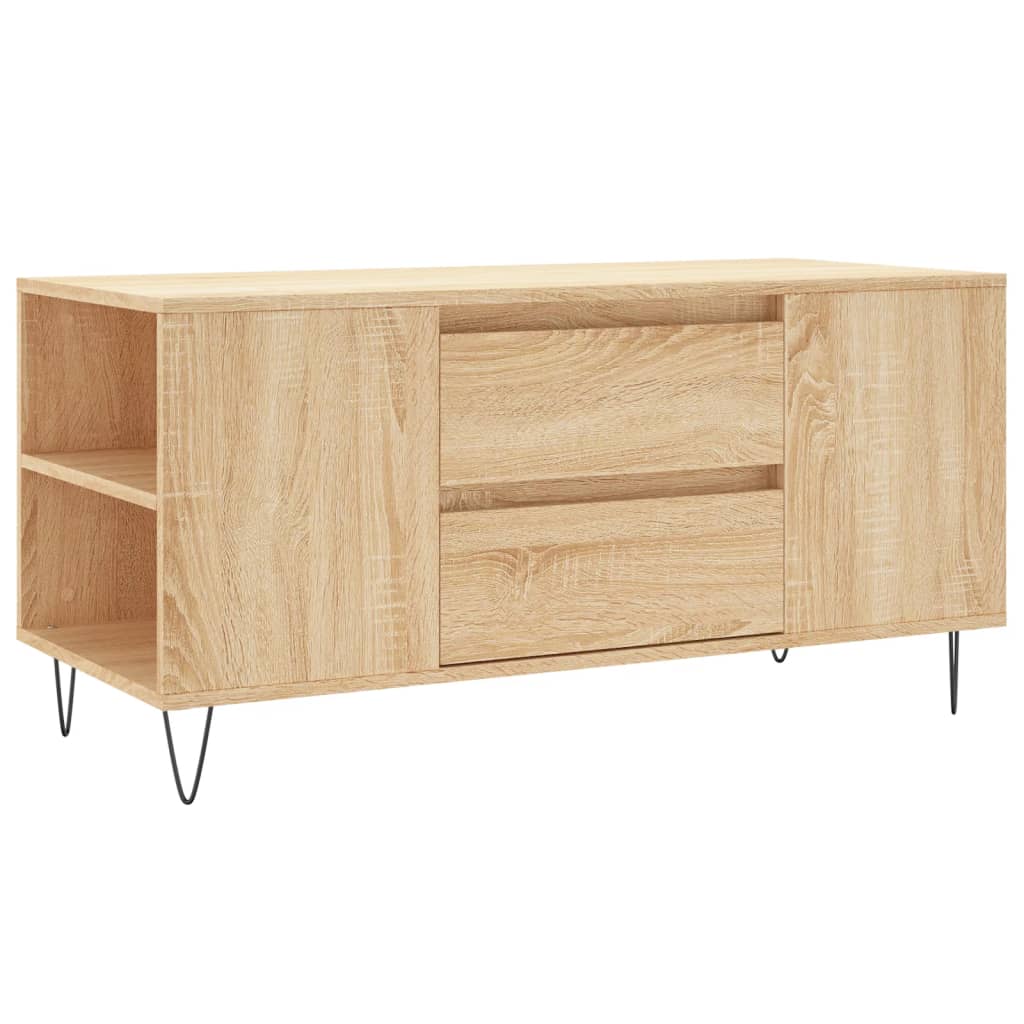 vidaXL Măsuță de cafea, stejar sonoma, 102x44,5x50 cm, lemn prelucrat vidaXL Măsuță de cafea, stejar sonoma, 102x44,5x50 cm, lemn prelucrat