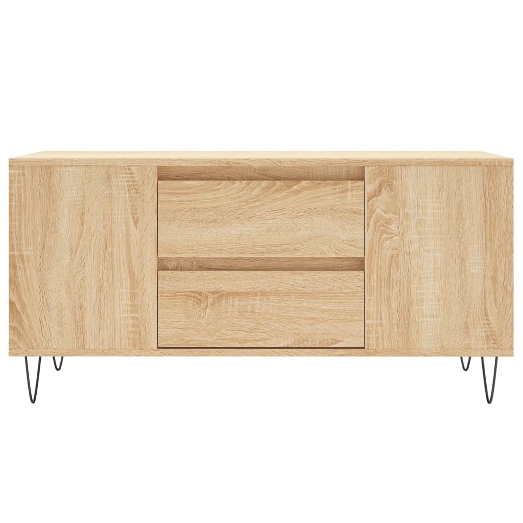 vidaXL Măsuță de cafea, stejar sonoma, 102x44,5x50 cm, lemn prelucrat vidaXL Măsuță de cafea, stejar sonoma, 102x44,5x50 cm, lemn prelucrat