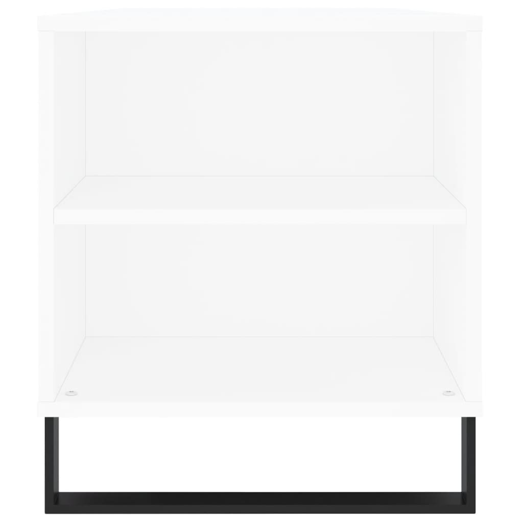 vidaXL Măsuță de cafea, alb, 102x44,5x50 cm, lemn prelucrat