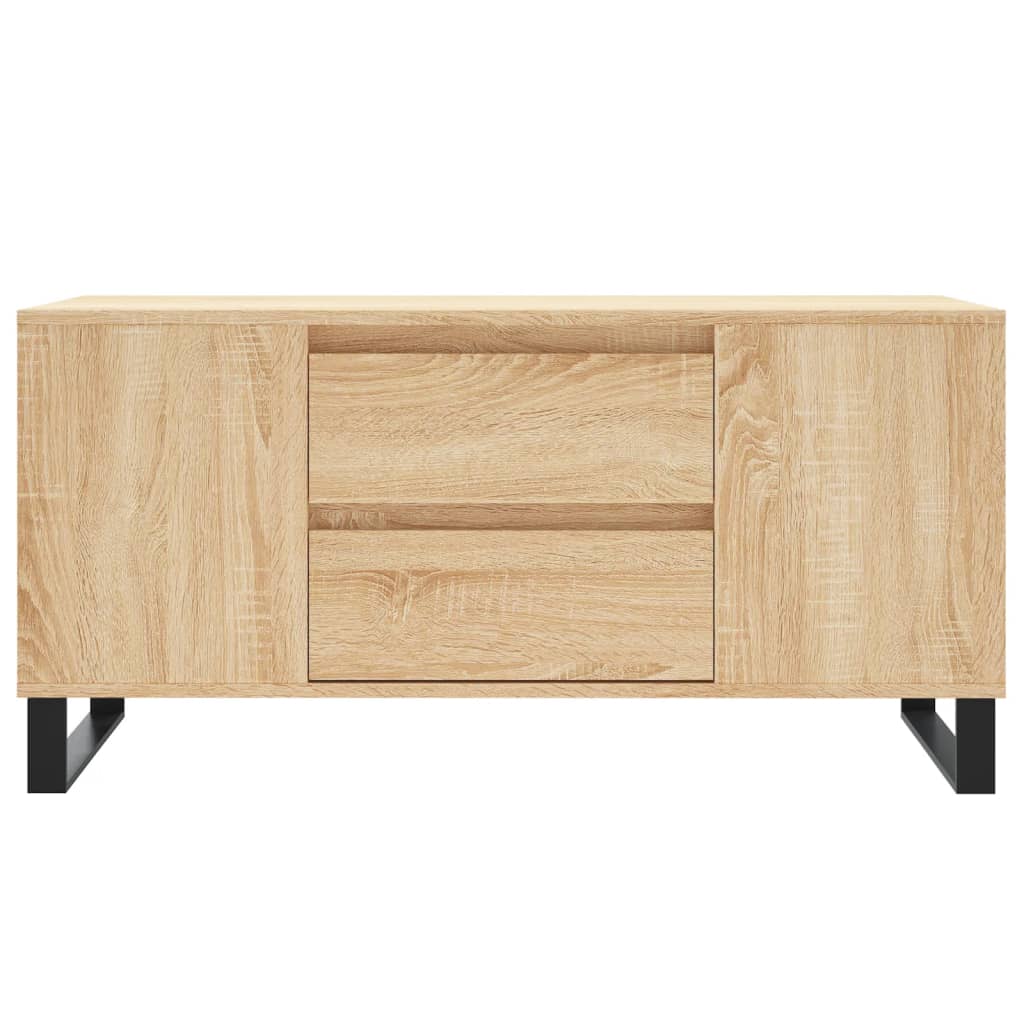 vidaXL Măsuță de cafea, stejar sonoma, 102x44,5x50 cm, lemn prelucrat vidaXL Măsuță de cafea, stejar sonoma, 102x44,5x50 cm, lemn prelucrat