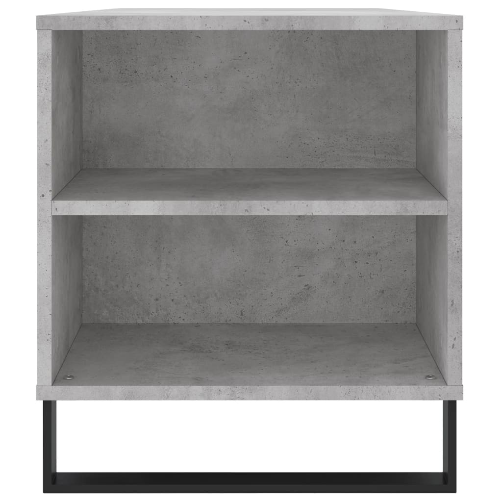 vidaXL Măsuță de cafea, gri beton, 102x44,5x50 cm, lemn prelucrat vidaXL Măsuță de cafea, gri beton, 102x44,5x50 cm, lemn prelucrat