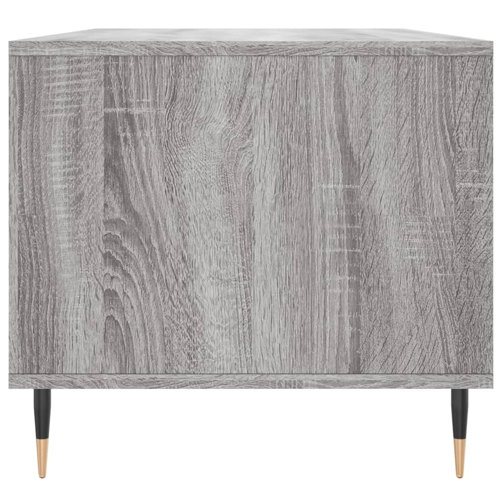 vidaXL Măsuță de cafea, gri sonoma, 90x49x45 cm, lemn compozit