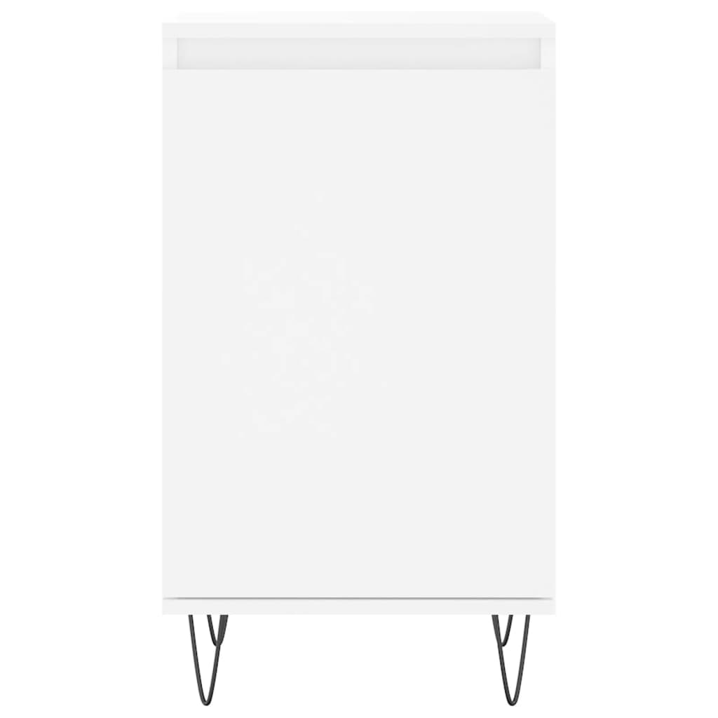 vidaXL Dulap, alb, 40x35x70 cm, lemn prelucrat