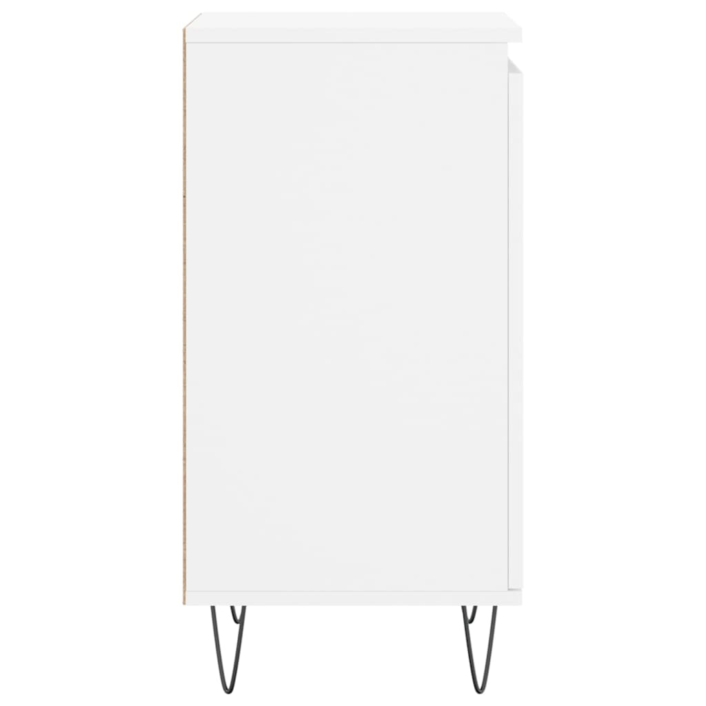 vidaXL Dulap, alb, 40x35x70 cm, lemn prelucrat