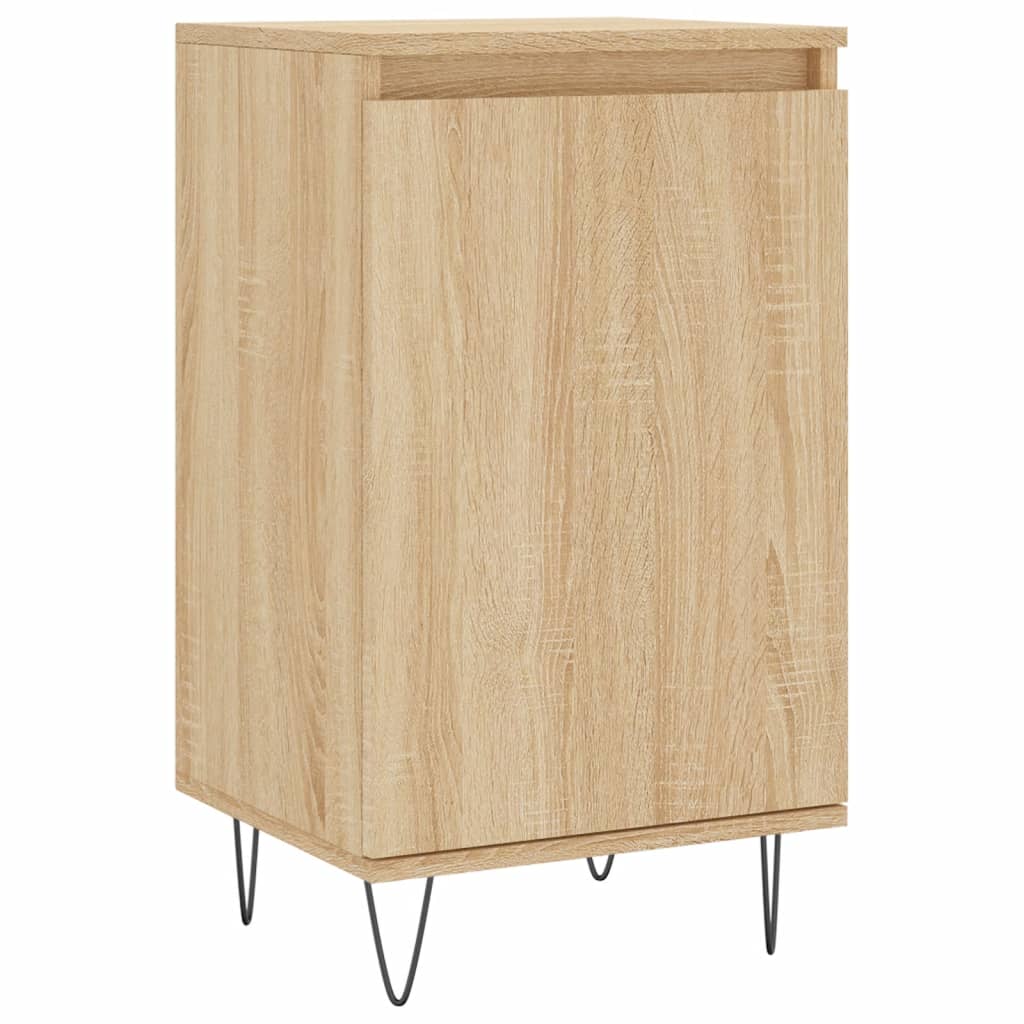 vidaXL Dulapuri, 2 buc., stejar sonoma, 40x35x70 cm, lemn prelucrat