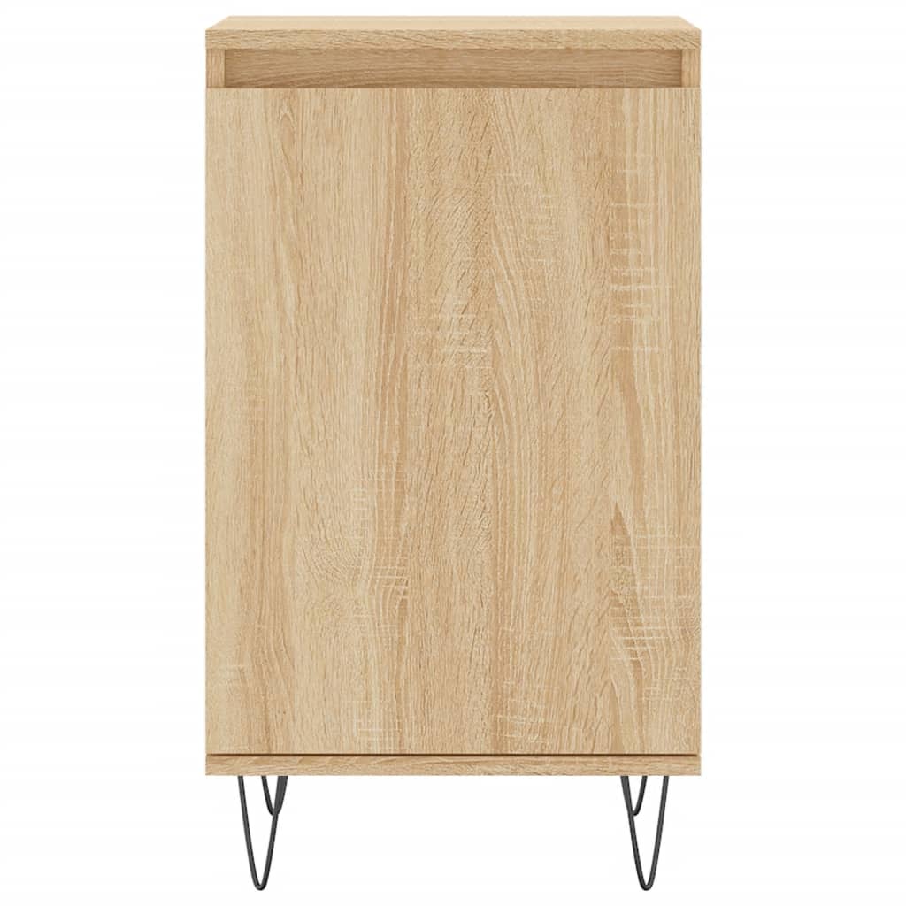 vidaXL Dulapuri, 2 buc., stejar sonoma, 40x35x70 cm, lemn prelucrat