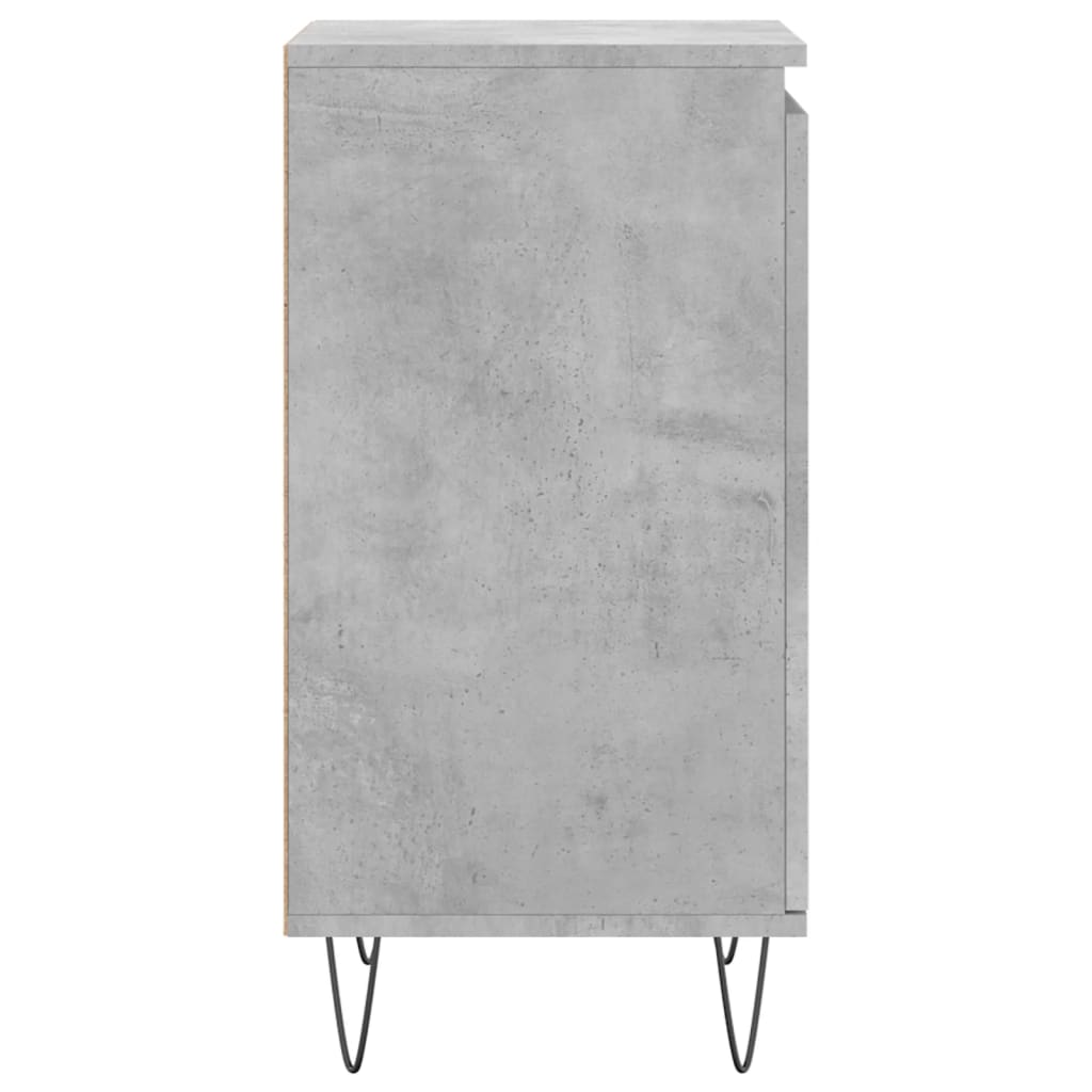 vidaXL Dulap, gri beton, 40x35x70 cm, lemn prelucrat