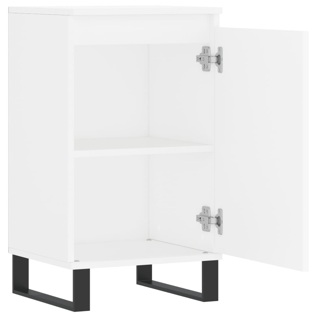 vidaXL Dulap, alb, 40x35x70 cm, lemn prelucra