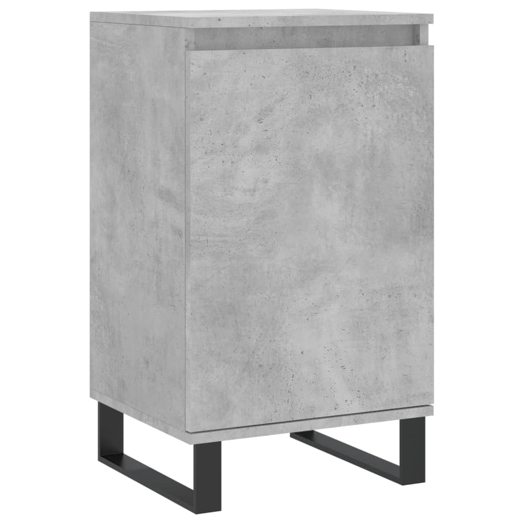 vidaXL Dulapuri, 2 buc., gri beton, 40x35x70 cm, lemn prelucrat