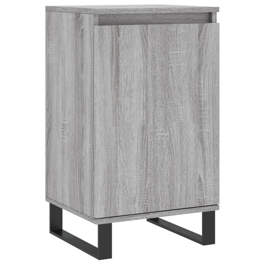 vidaXL Dulapuri, 2 buc., gri sonoma, 40x35x70 cm, lemn prelucrat