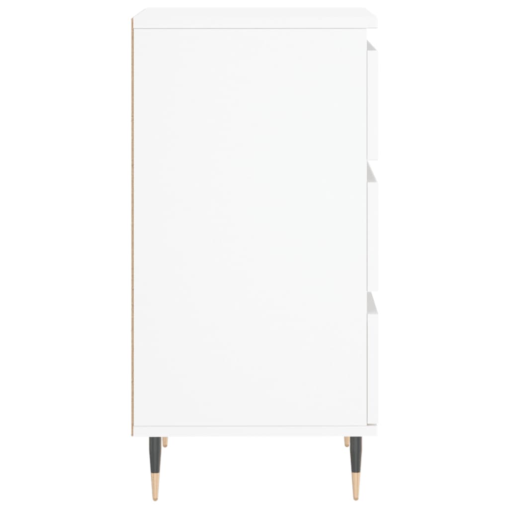 vidaXL Dulap, alb, 40x35x70 cm, lemn prelucrat