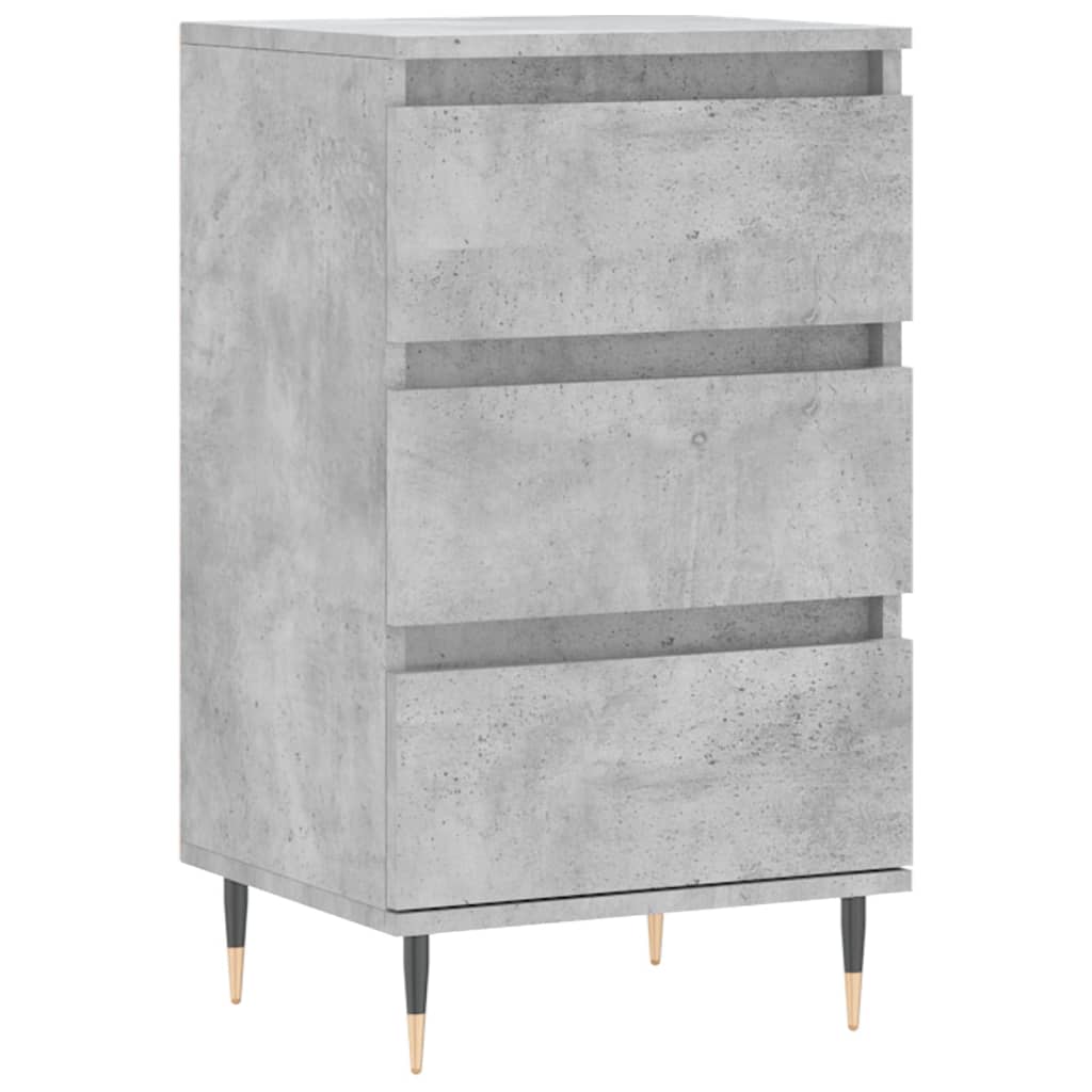 vidaXL Dulap, gri beton, 40x35x70 cm, lemn prelucrat