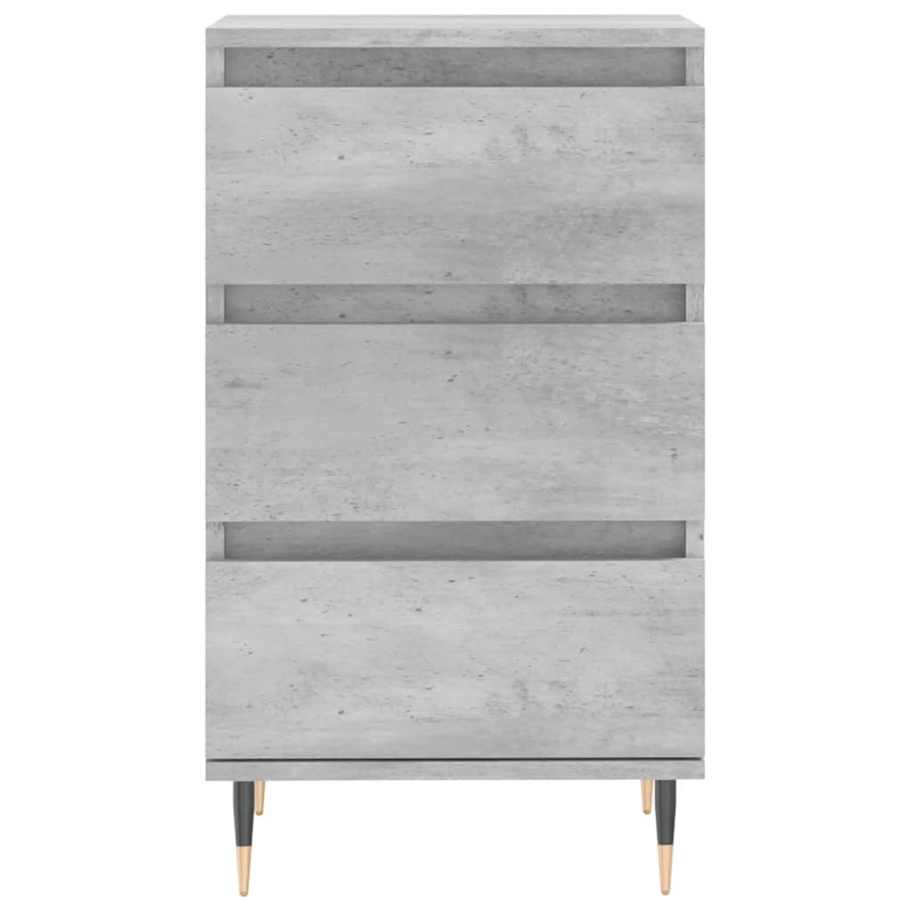 vidaXL Dulap, gri beton, 40x35x70 cm, lemn prelucrat