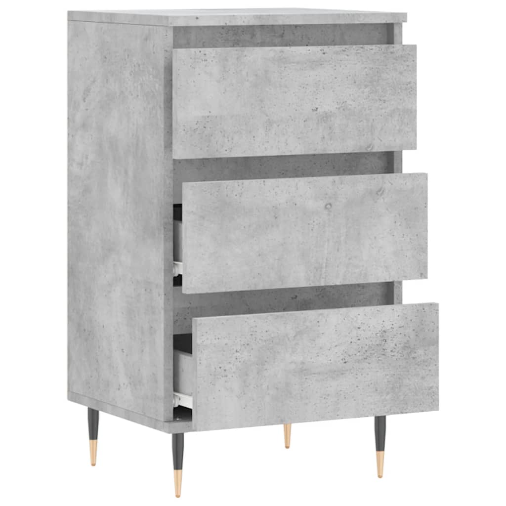 vidaXL Dulap, gri beton, 40x35x70 cm, lemn prelucrat
