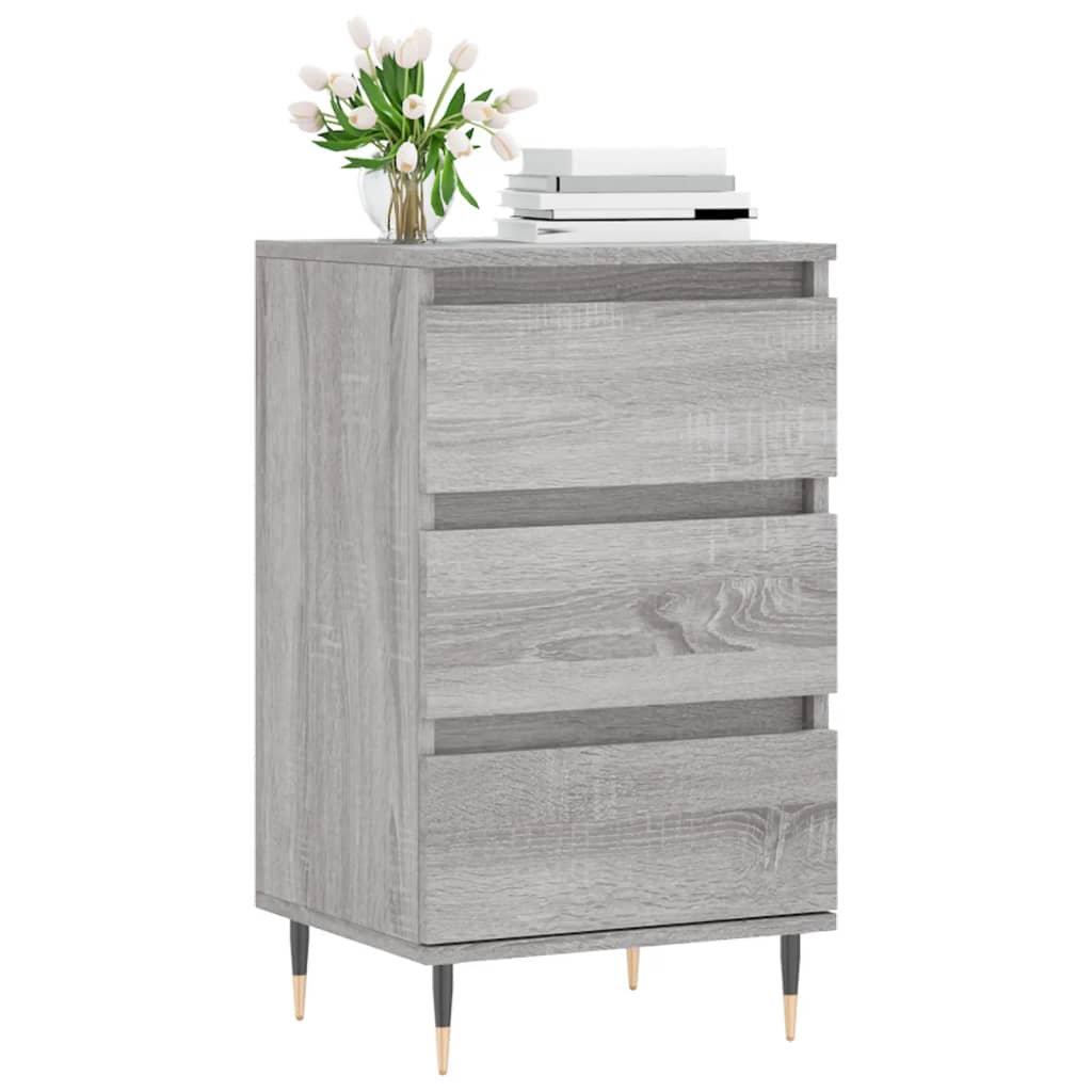 vidaXL Dulap, gri sonoma, 40x35x70 cm, lemn prelucrat
