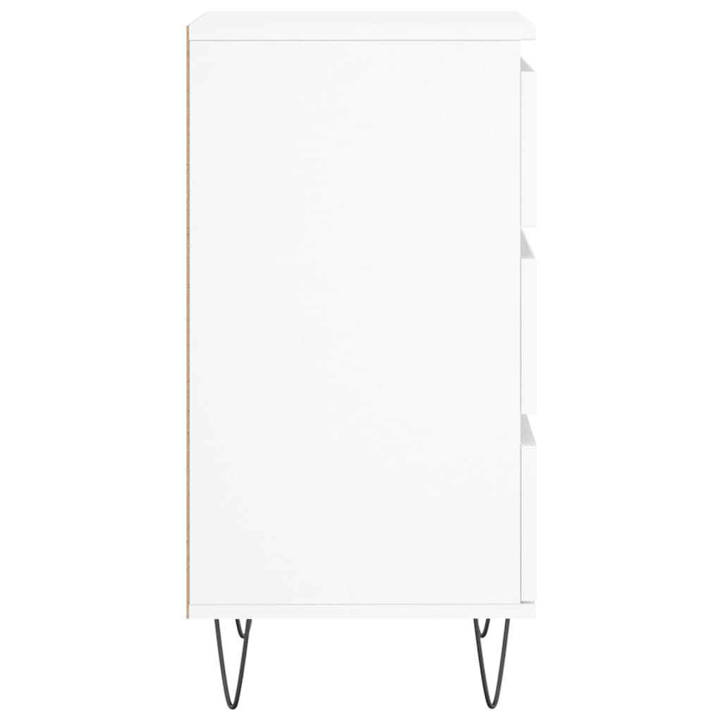 vidaXL Dulap, alb, 40x35x70 cm, lemn prelucrat