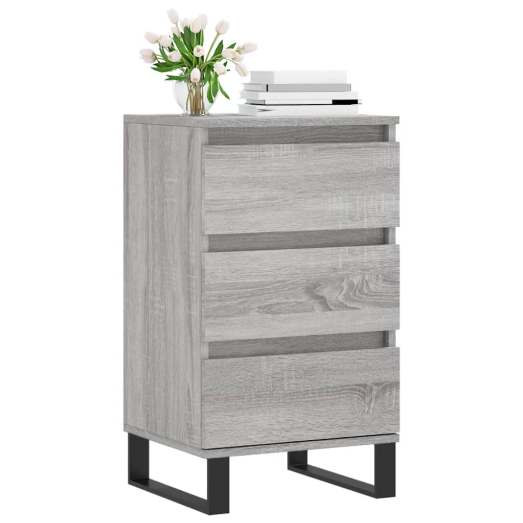vidaXL Servantă, gri sonoma, 40x35x70 cm, lemn prelucrat vidaXL Servantă, gri sonoma, 40x35x70 cm, lemn prelucrat