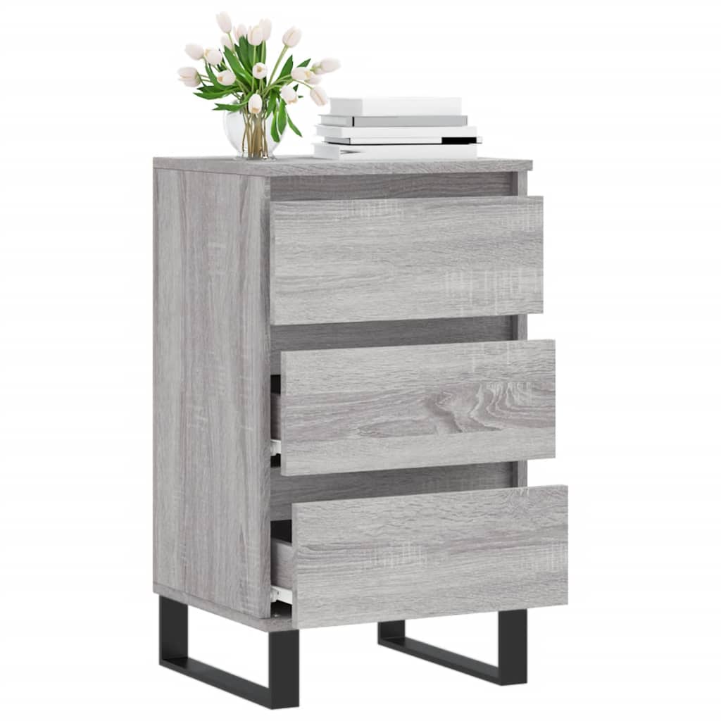 vidaXL Servantă, gri sonoma, 40x35x70 cm, lemn prelucrat vidaXL Servantă, gri sonoma, 40x35x70 cm, lemn prelucrat