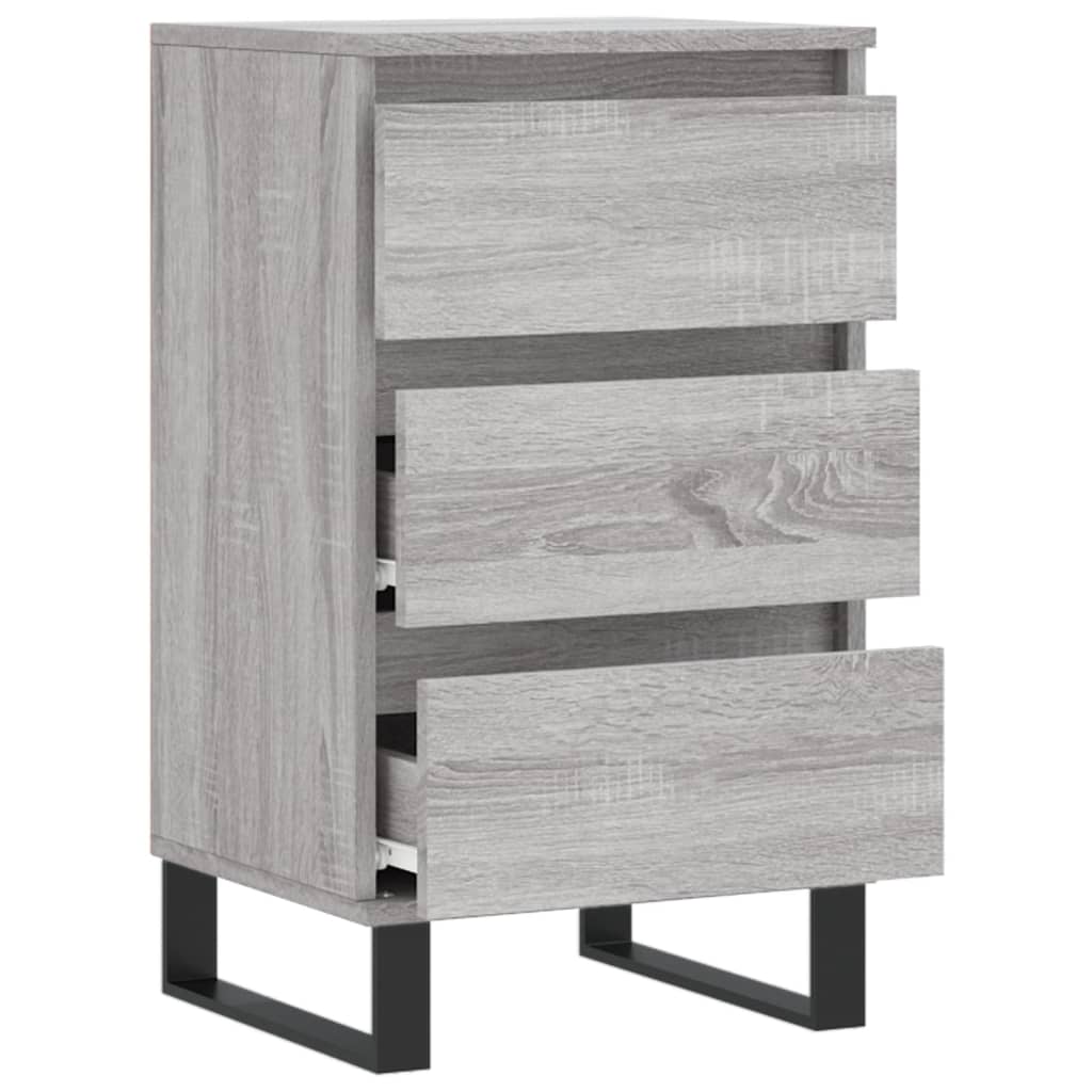 vidaXL Servantă, gri sonoma, 40x35x70 cm, lemn prelucrat vidaXL Servantă, gri sonoma, 40x35x70 cm, lemn prelucrat