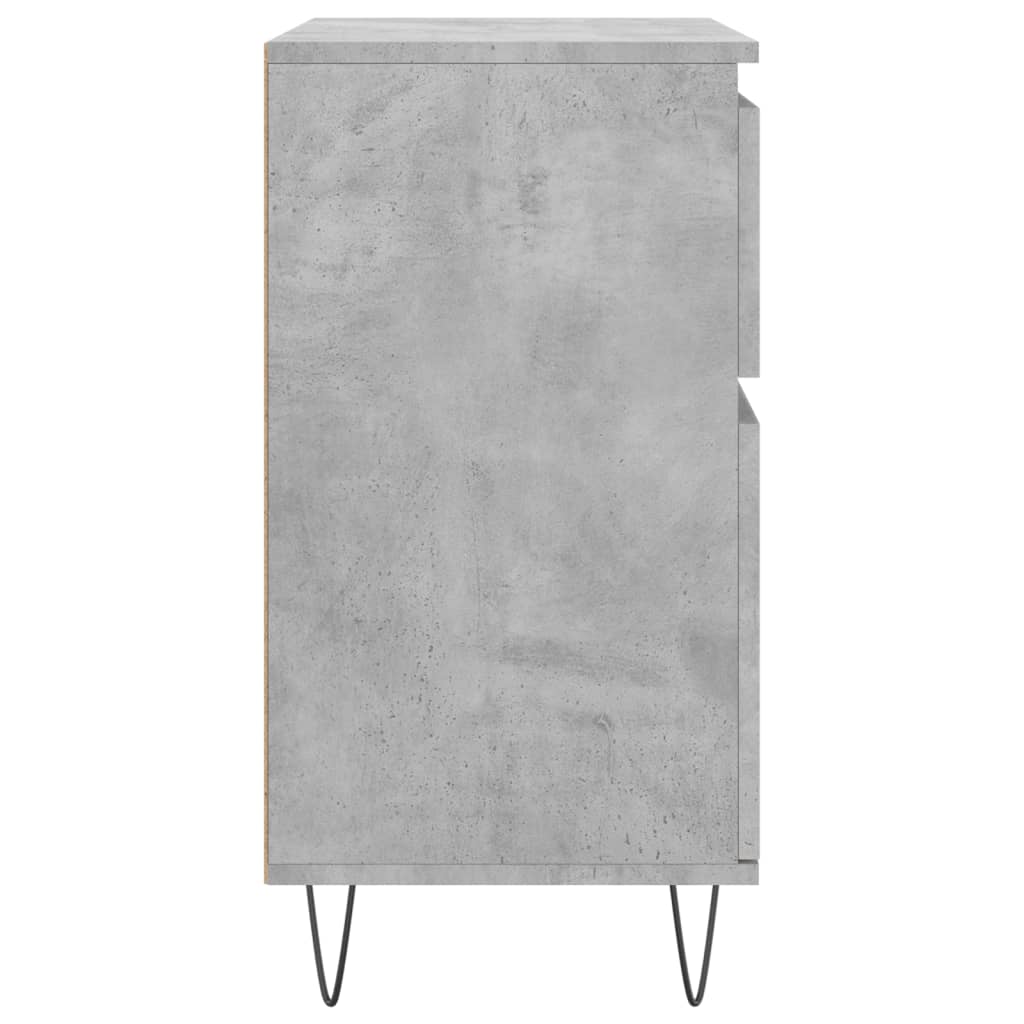 vidaXL Servantă, gri beton, 60x35x70 cm, lemn prelucrat vidaXL Servantă, gri beton, 60x35x70 cm, lemn prelucrat