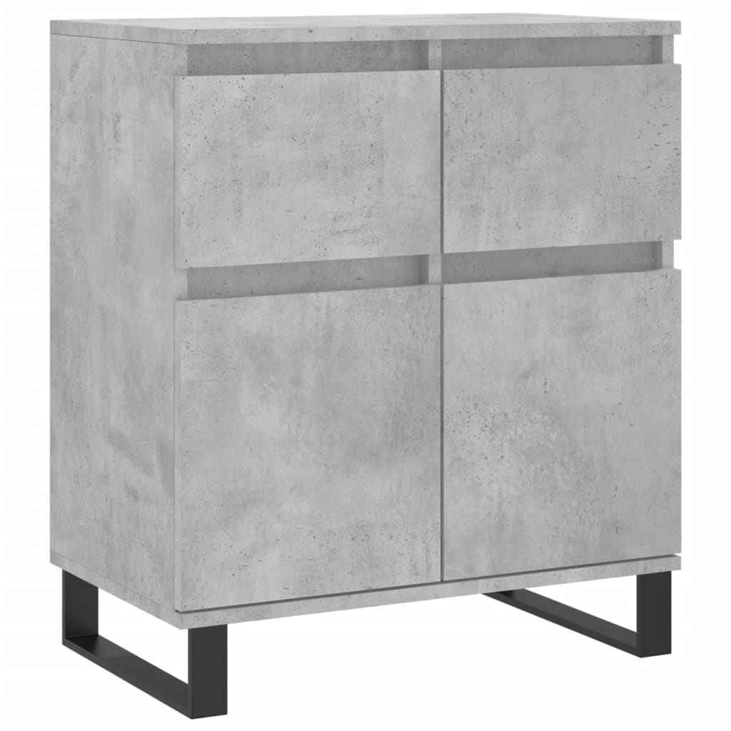 vidaXL Servantă, gri beton, 60x35x70 cm, lemn prelucrat vidaXL Servantă, gri beton, 60x35x70 cm, lemn prelucrat