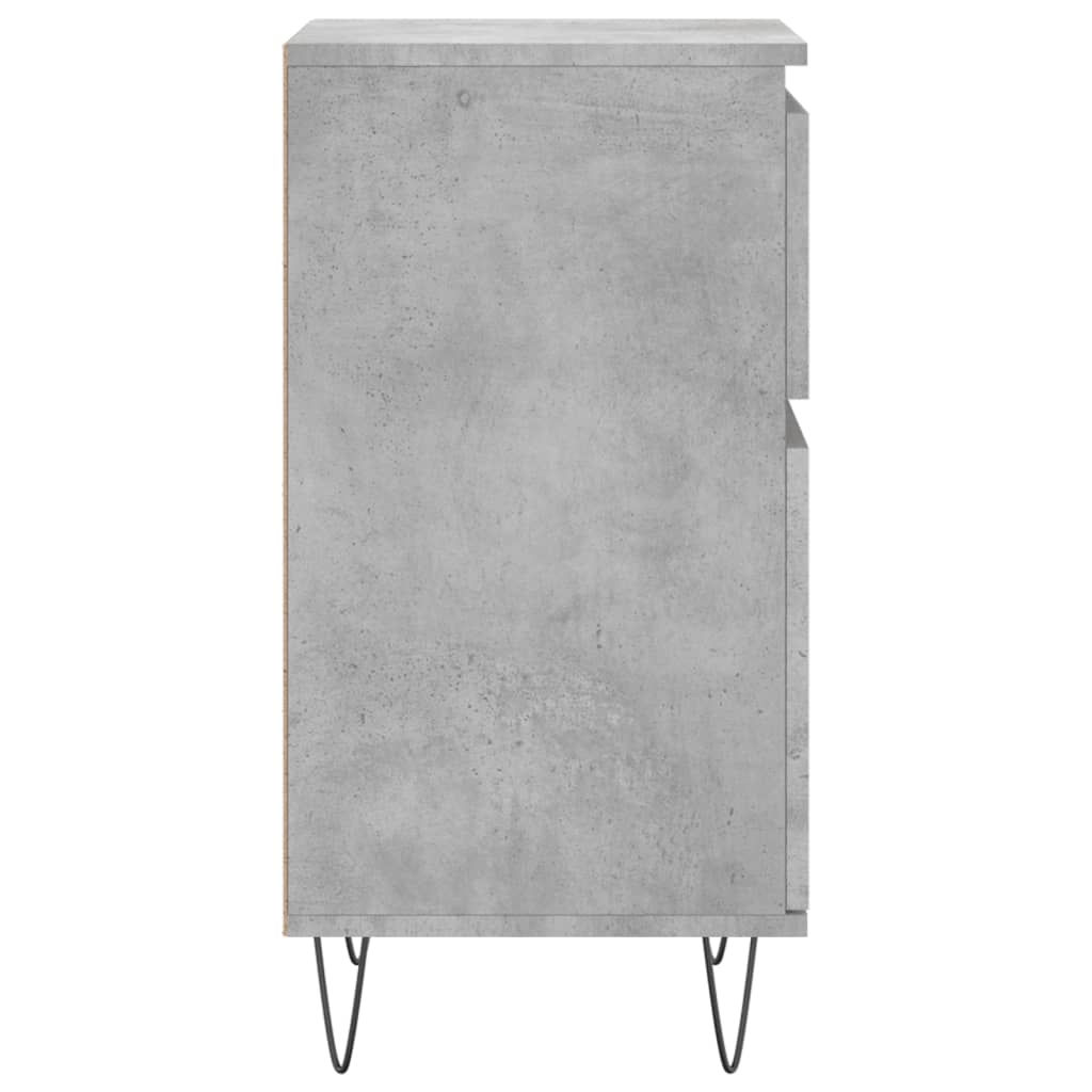 vidaXL Servantă, gri beton, 40x35x70 cm, lemn prelucrat vidaXL Servantă, gri beton, 40x35x70 cm, lemn prelucrat