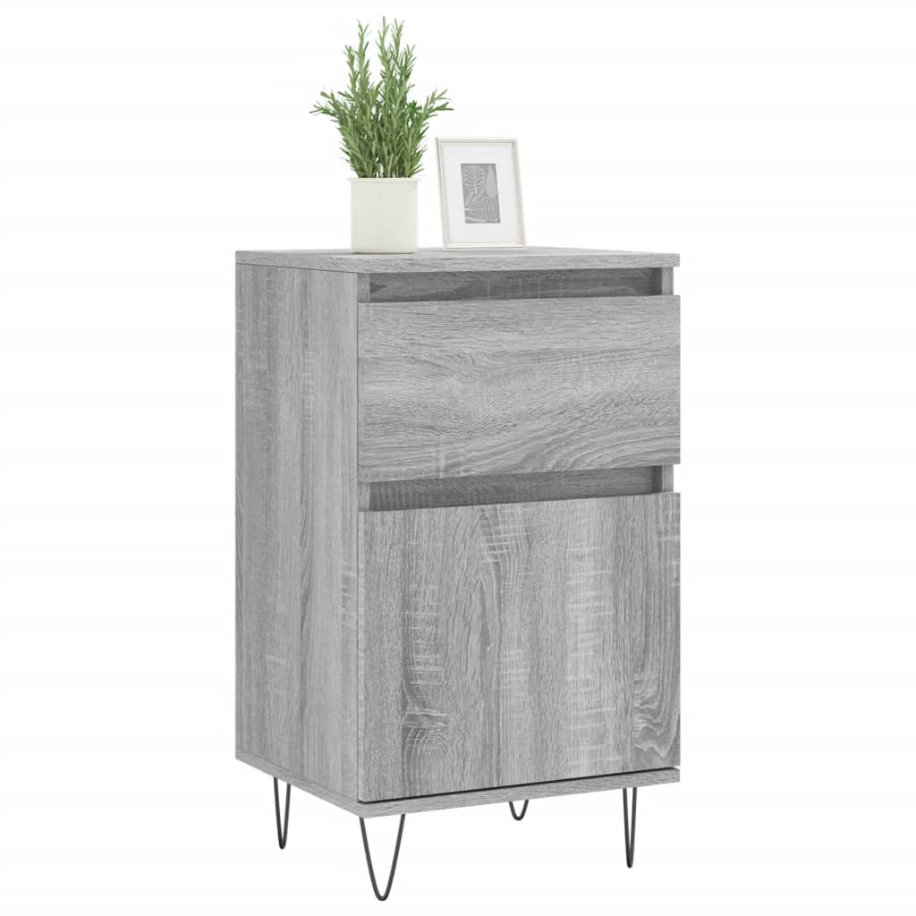 vidaXL Servantă, gri sonoma, 40x35x70 cm, lemn prelucrat vidaXL Servantă, gri sonoma, 40x35x70 cm, lemn prelucrat