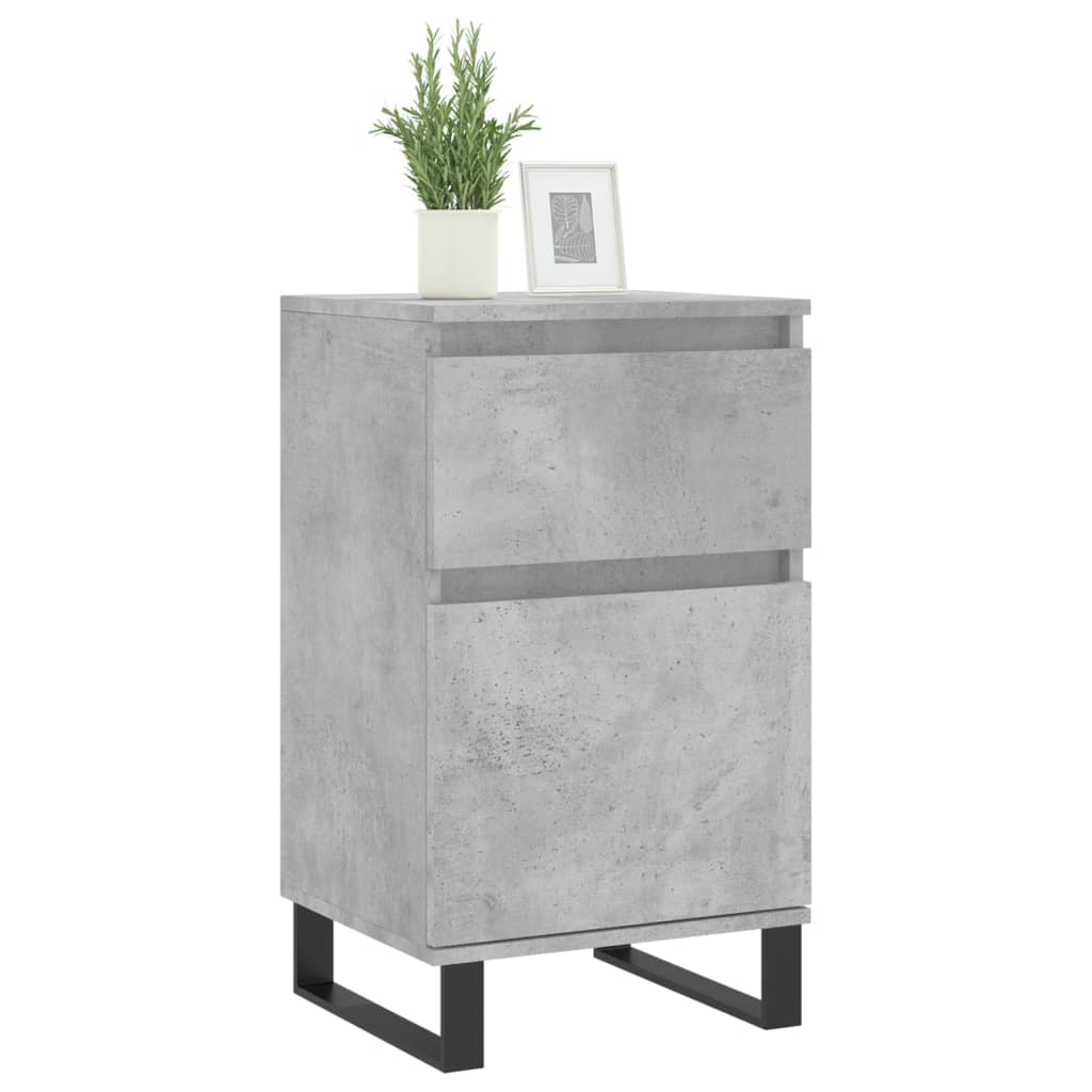 vidaXL Servantă, gri beton, 40x35x70 cm, lemn prelucrat vidaXL Servantă, gri beton, 40x35x70 cm, lemn prelucrat