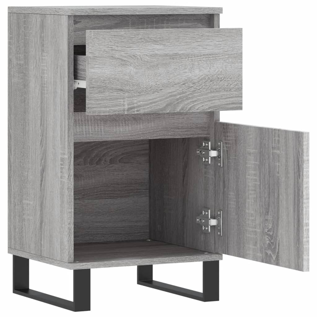 vidaXL Servantă, gri sonoma, 40x35x70 cm, lemn prelucrat vidaXL Servantă, gri sonoma, 40x35x70 cm, lemn prelucrat