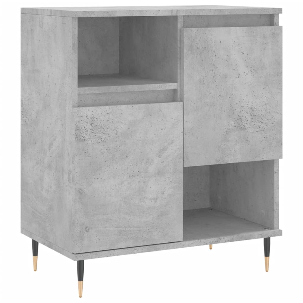 vidaXL Servantă, gri beton, 60x35x70 cm, lemn prelucrat vidaXL Servantă, gri beton, 60x35x70 cm, lemn prelucrat