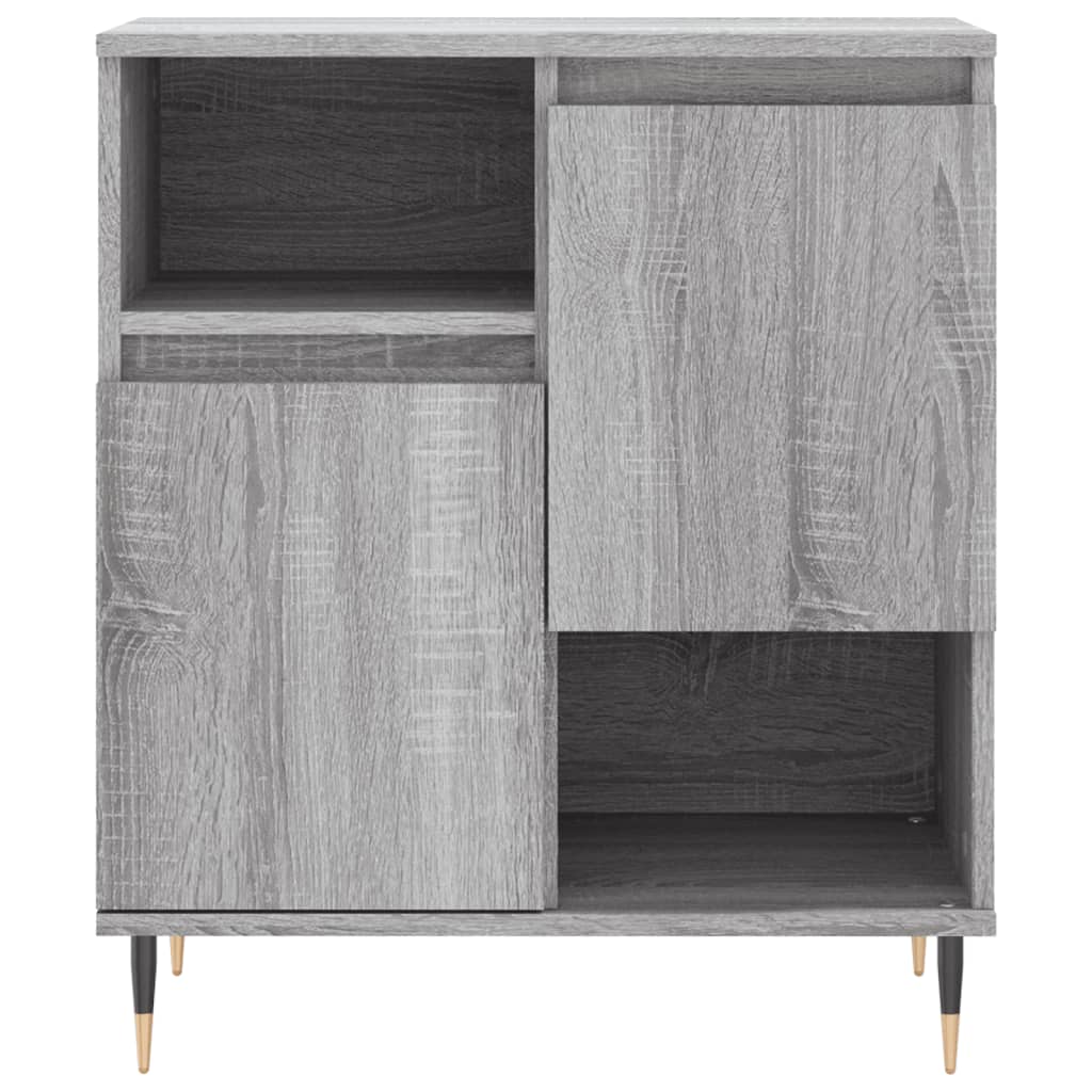 vidaXL Servantă, sonoma gri, 60x35x70 cm, lemn prelucrat