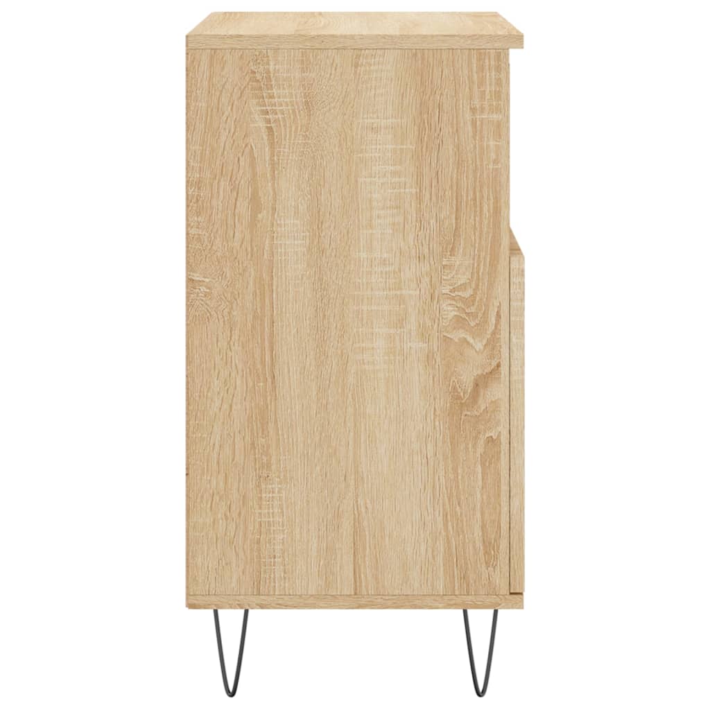 vidaXL Servantă, stejar sonoma, 60x35x70 cm, lemn prelucrat