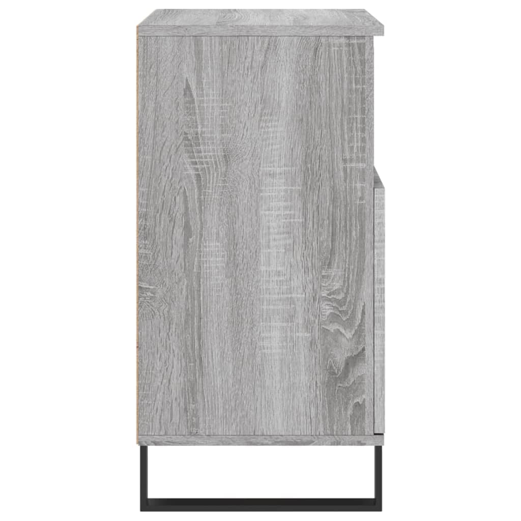 vidaXL Servantă, sonoma gri, 60x35x70 cm, lemn prelucrat