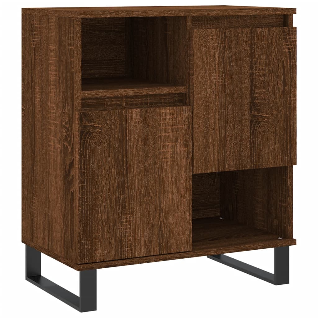 vidaXL Servantă, stejar maro, 60x35x70 cm, lemn compozit vidaXL Servantă, stejar maro, 60x35x70 cm, lemn compozit