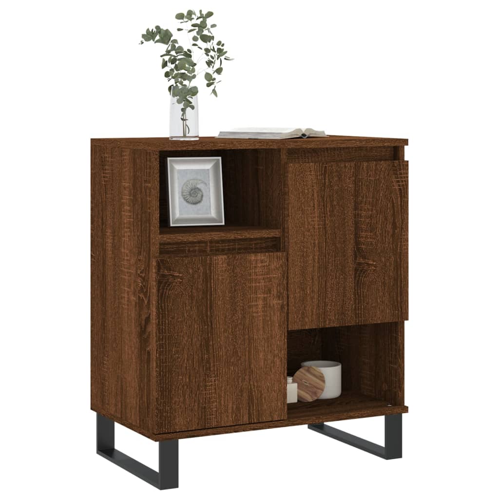 vidaXL Servantă, stejar maro, 60x35x70 cm, lemn compozit vidaXL Servantă, stejar maro, 60x35x70 cm, lemn compozit